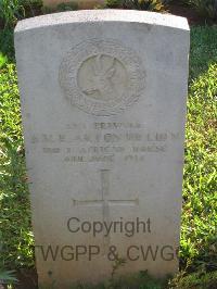 Dar Es Salaam War Cemetery - Acton De Lion, A V E